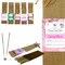 20 Ct. Premium Scented Incense Stick Plain Incense Kit with Wooden Box Agarbatti Dhoop Stick Low Smoke Incense with Spiritual Fragrance Pooja Essential Indian Temple Item